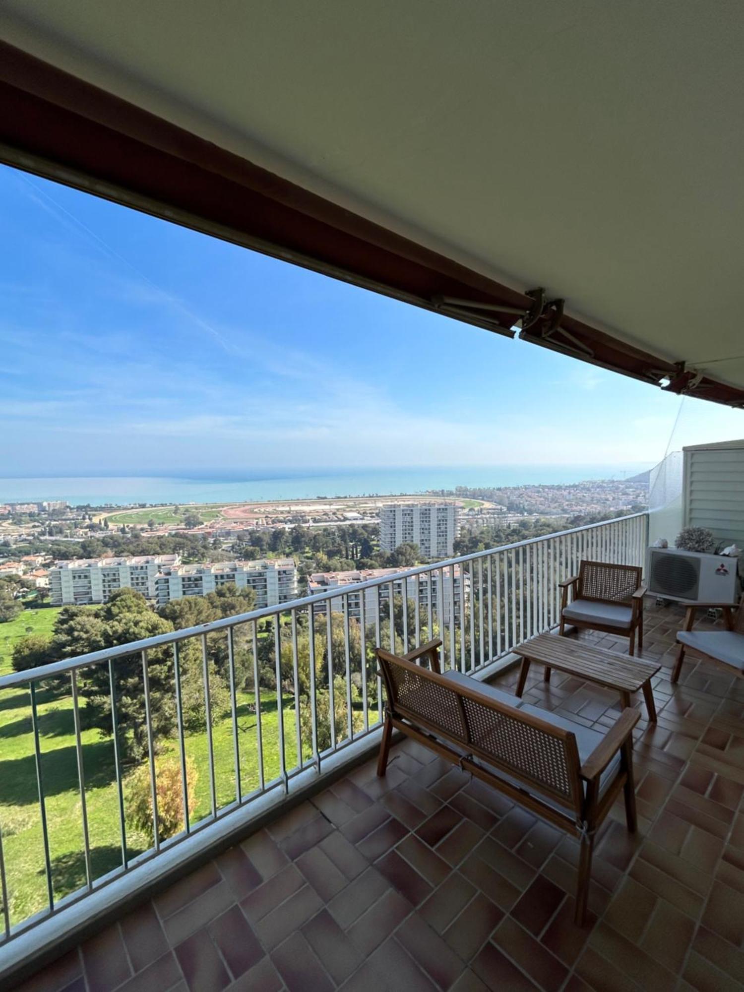 Somptueux Appartement Vue Mer ! Cagnes-sur-Mer Eksteriør bilde